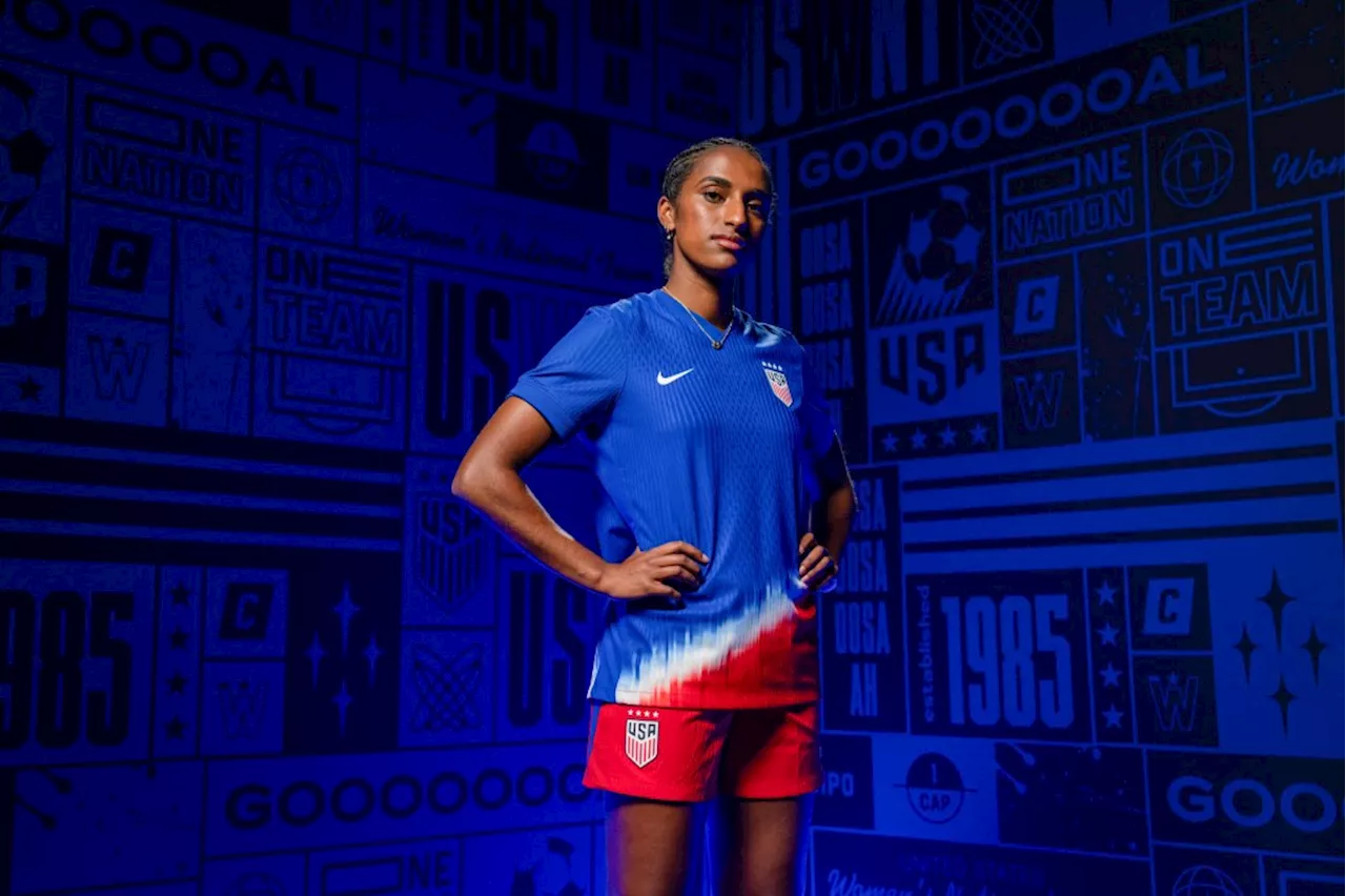 Photos: U.S. Soccer unveils new men’s and women’s uniforms for Paris Olympics