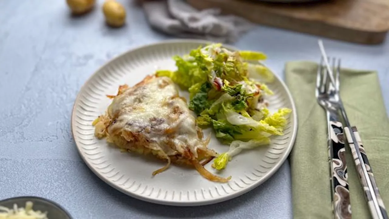 Vegetarisches Rezept: Spinat-Lasagne mit Feta mit Béchamelsauce