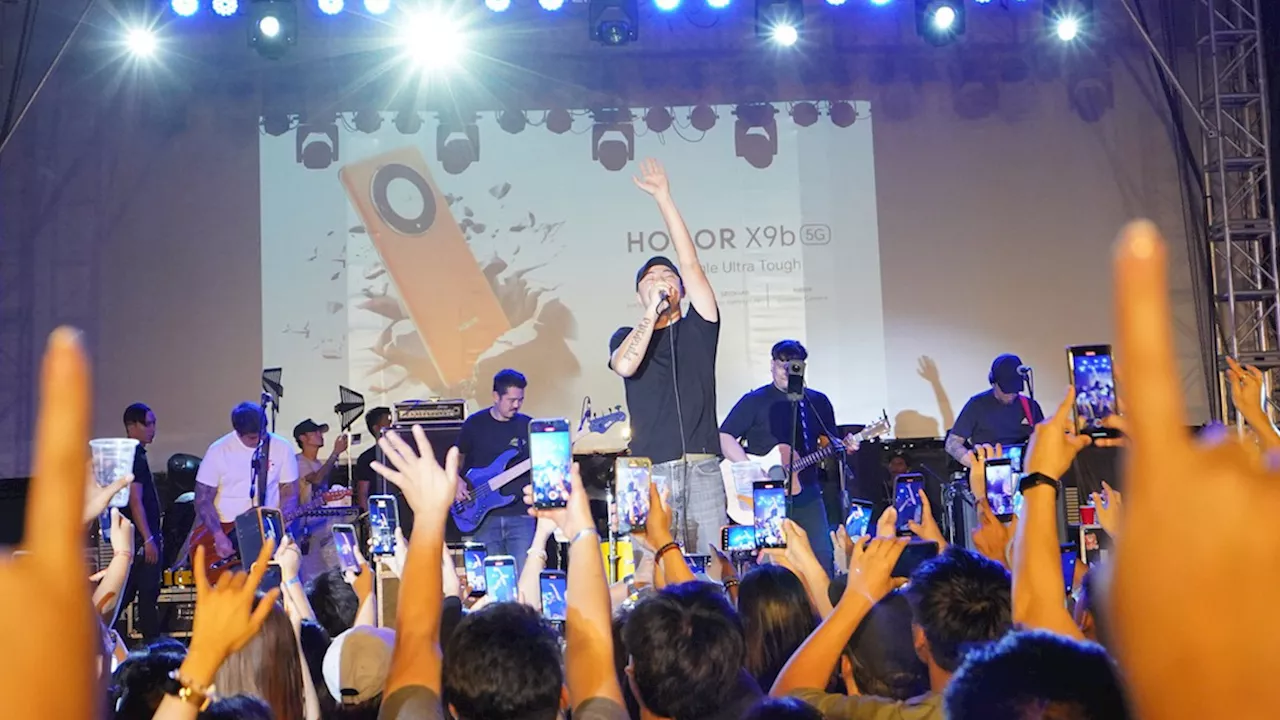 Parokya Ni Edgar performs at HONOR X9b 5G Bagsakan Concert