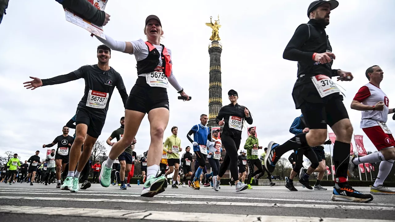 Halbmarathon Berlin: Auf einem Kurs mit der Elite