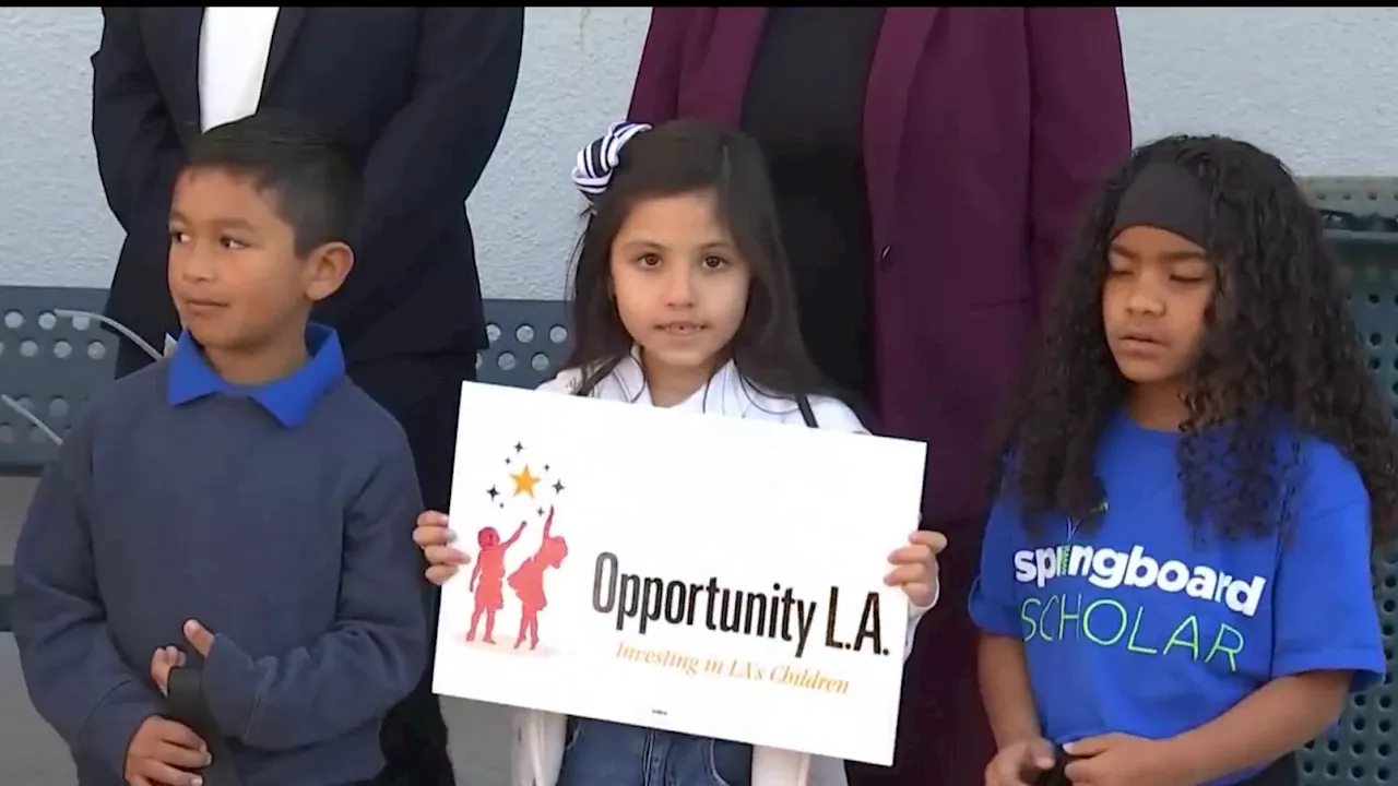 LAUSD expands account savings program to help students save for college