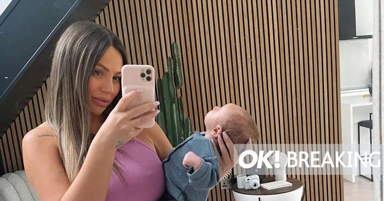 Geordie Shore star in near-A&E rush panic after baby choking scare