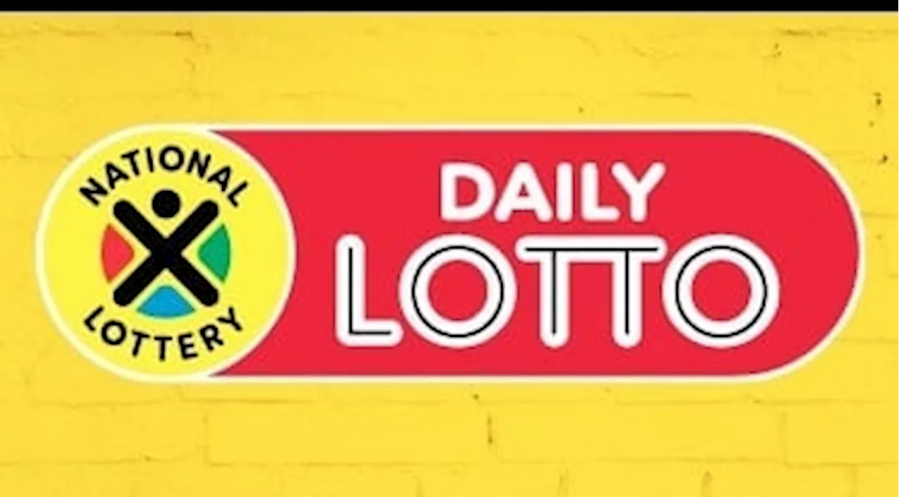 Here are the Daily Lotto numbers