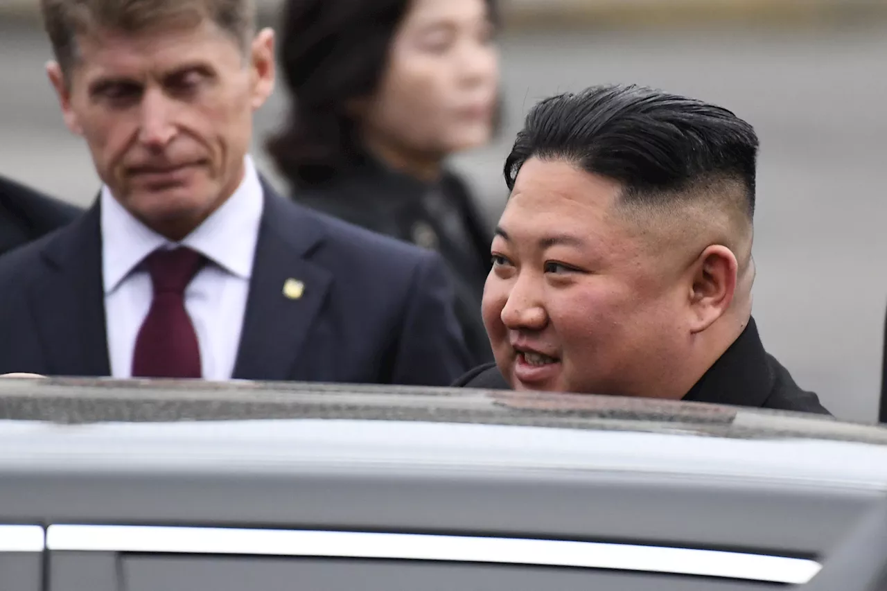 North Korea's Kim Jong Un Rides Armored Car Gifted by Vladimir Putin