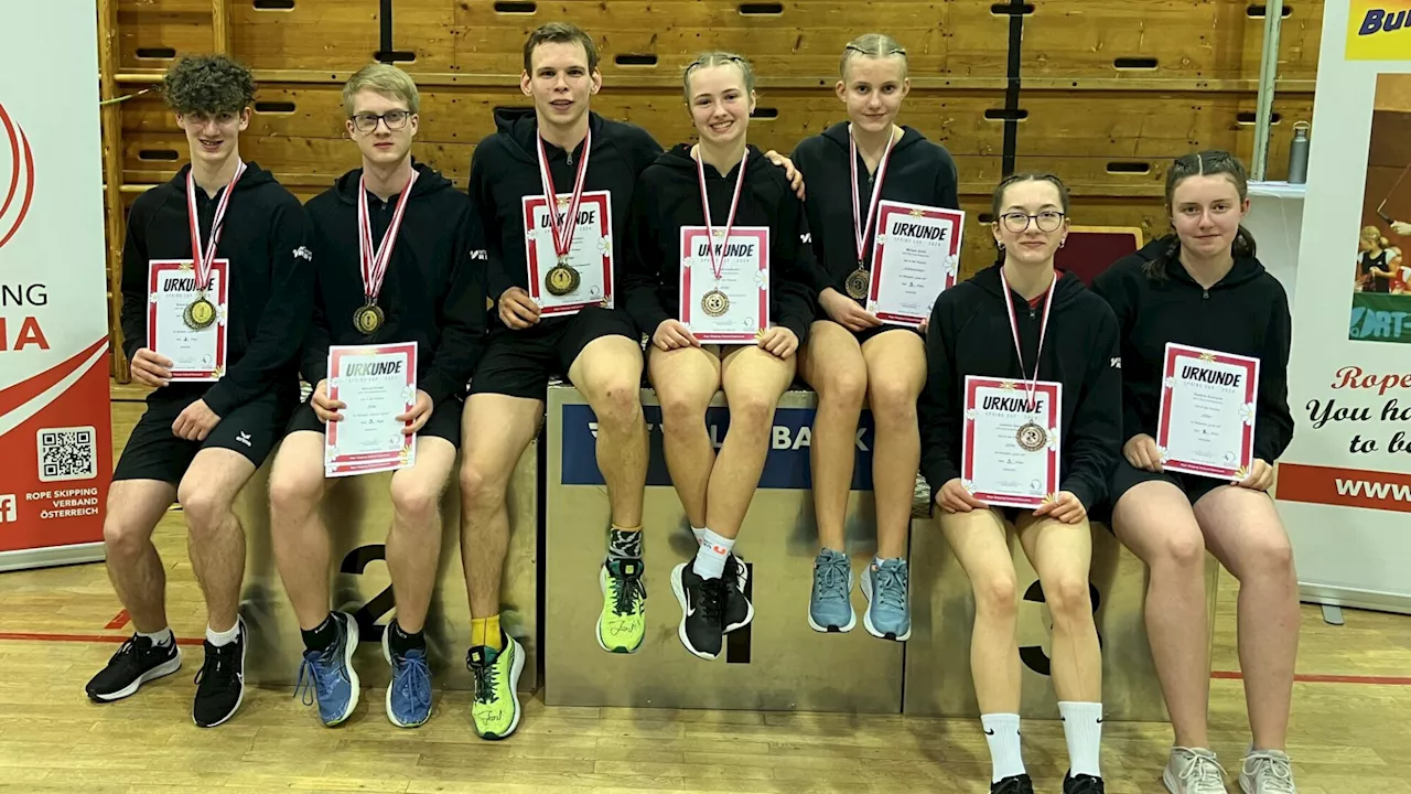 Rope Skipping: Sechs schafften den Sprung zur EM