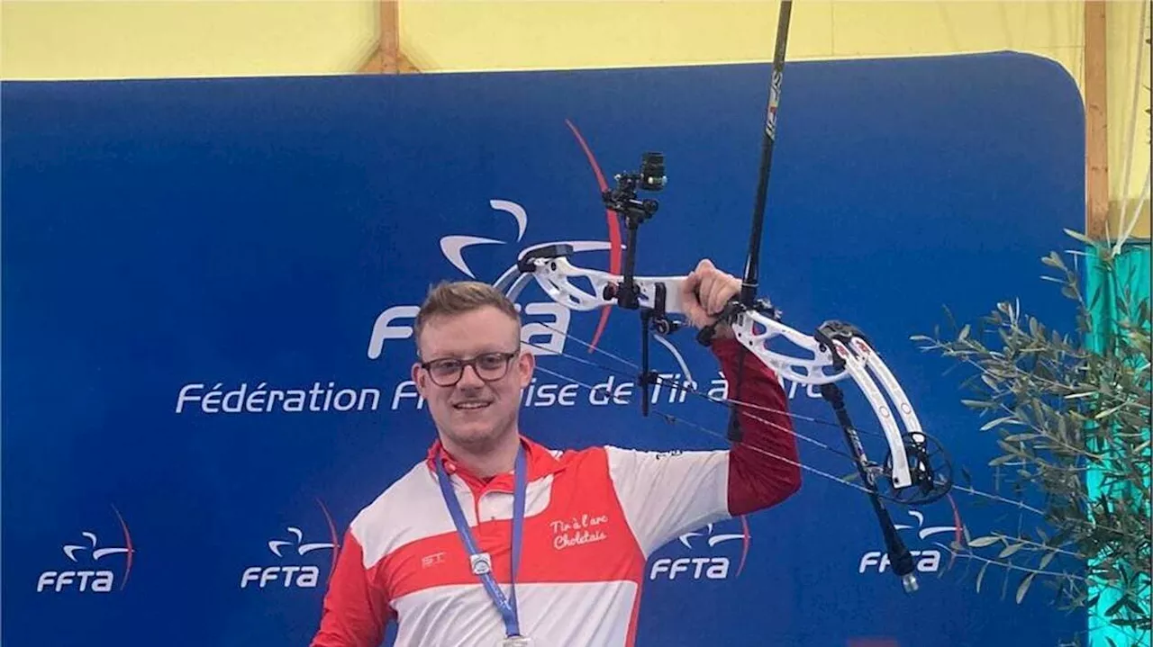 Un Choletais se distingue au championnat de France de para tir à l’arc