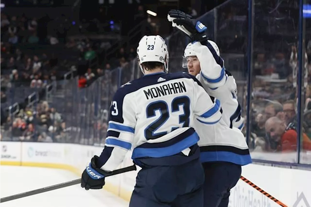 Tyler Toffoli scores twice, Jets roll over Blue Jackets 6-1