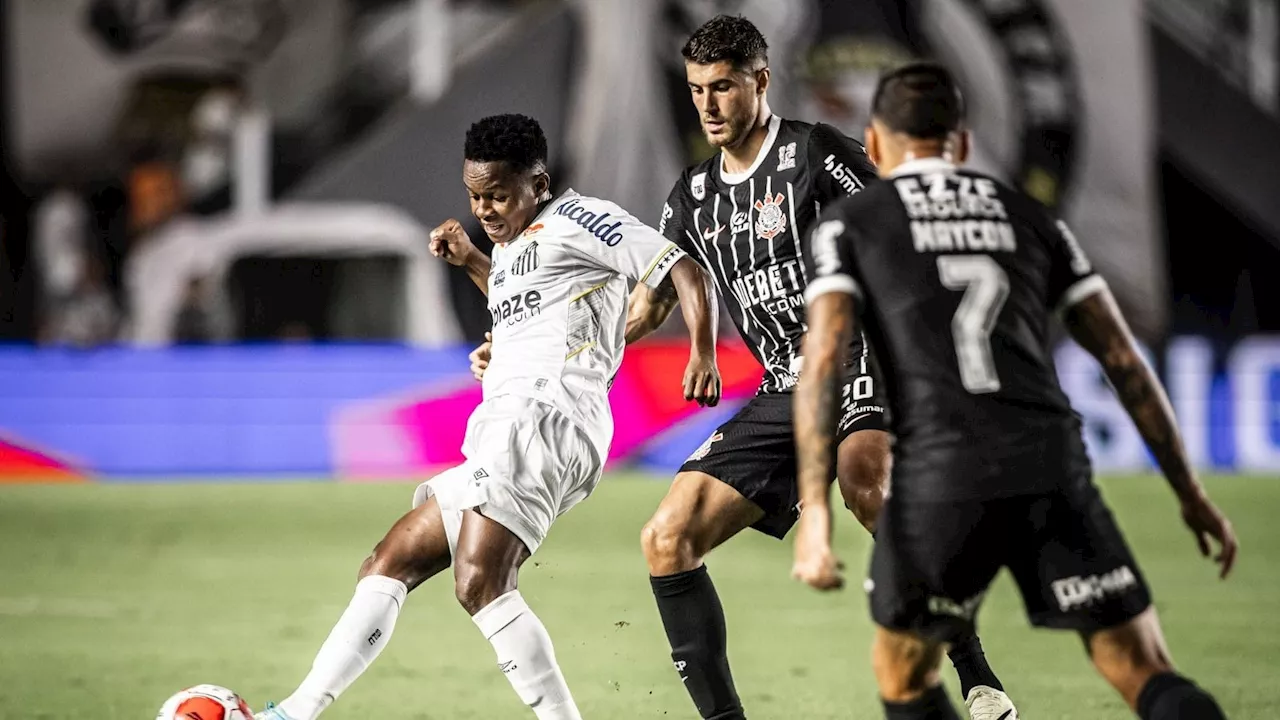 Santos recebe oferta para transmitir jogo-treino contra o Corinthians