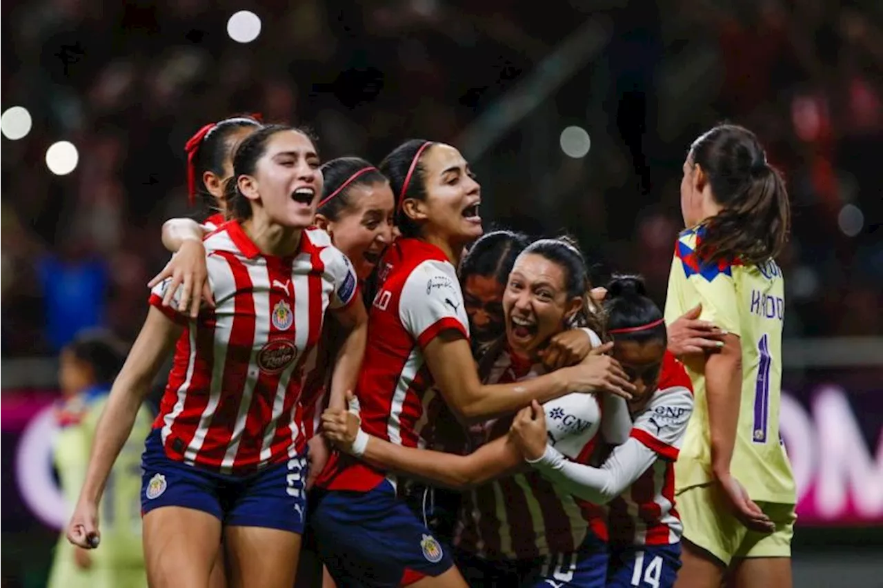 Chivas Femenil vence a América en el Clásico Nacional Femenil