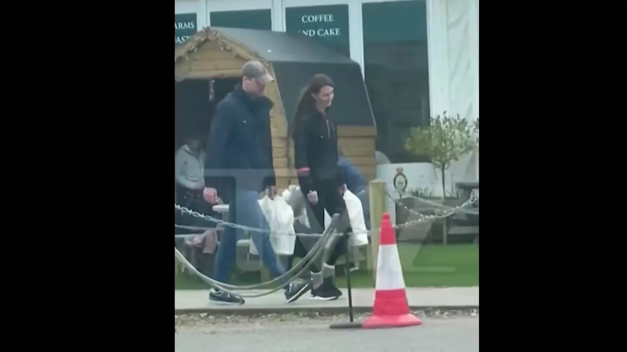 Kate Middleton reaparece dos meses después de su operación en unas imágenes de un tabloide británico