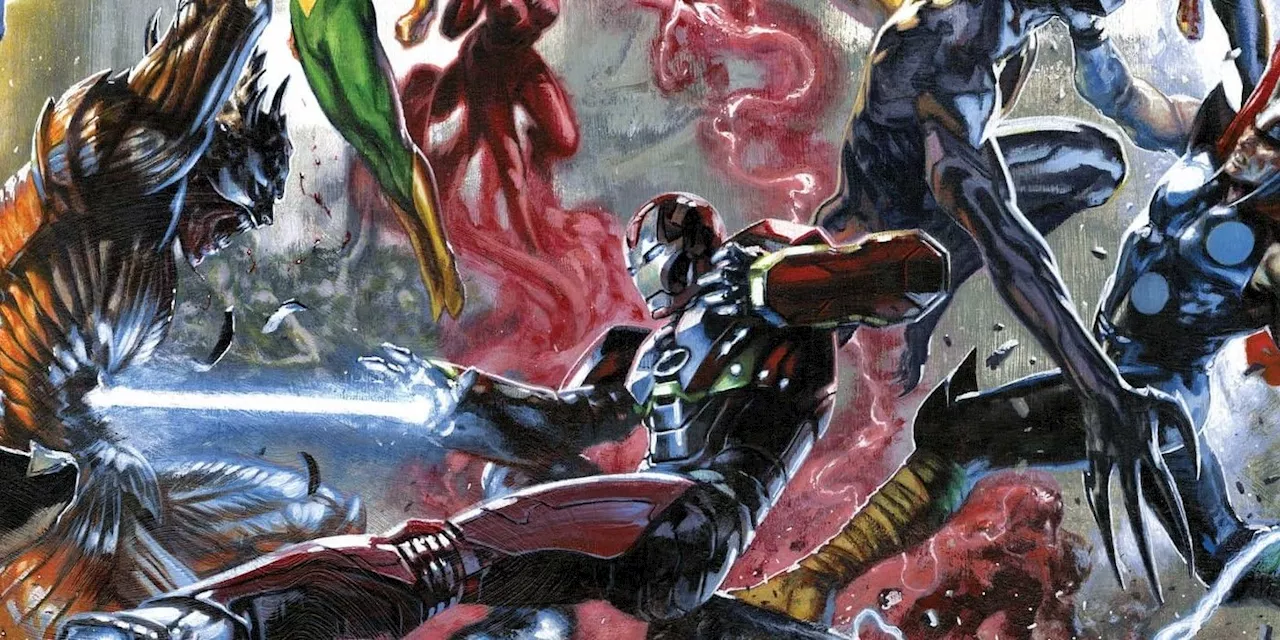 Avengers vs. Bloodcoven: Marvel Heroes Battle Vampire Army in Epic BLOOD HUNT Cover Art