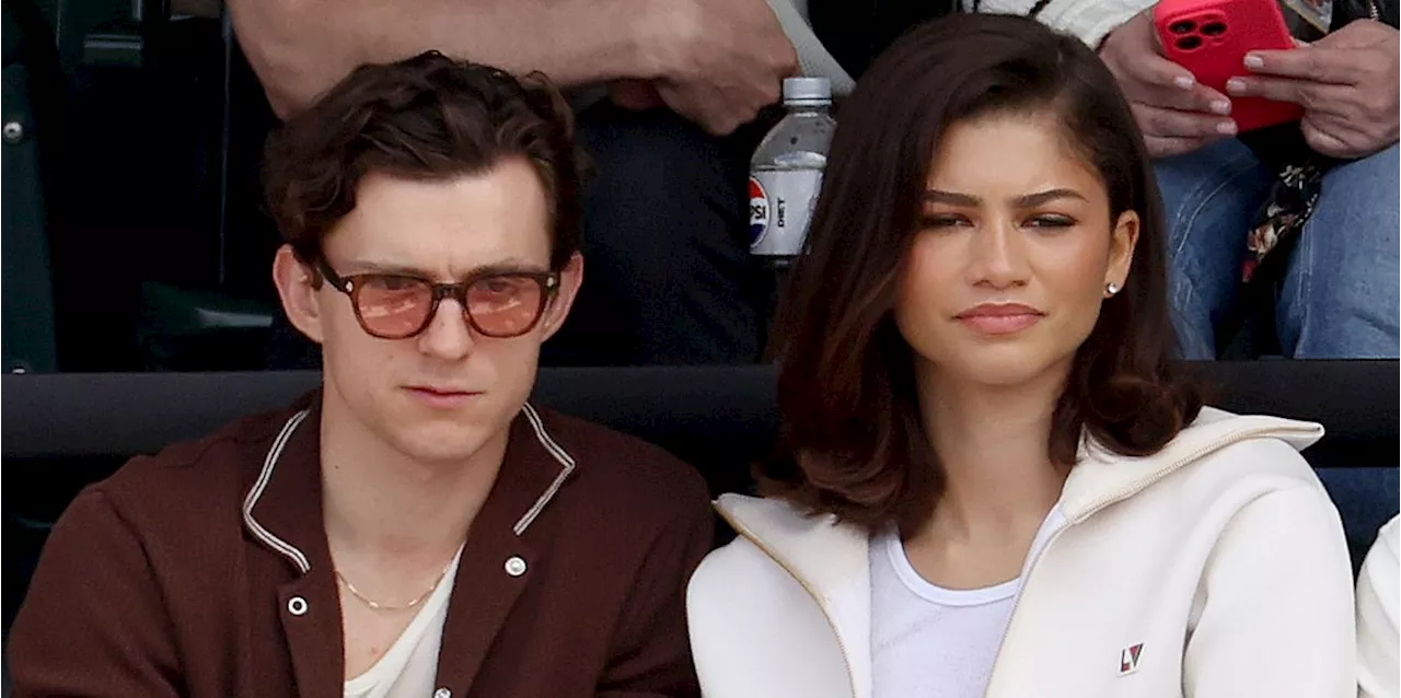 Zendaya and Tom Holland Attend Indian Wells Tennis Tournament