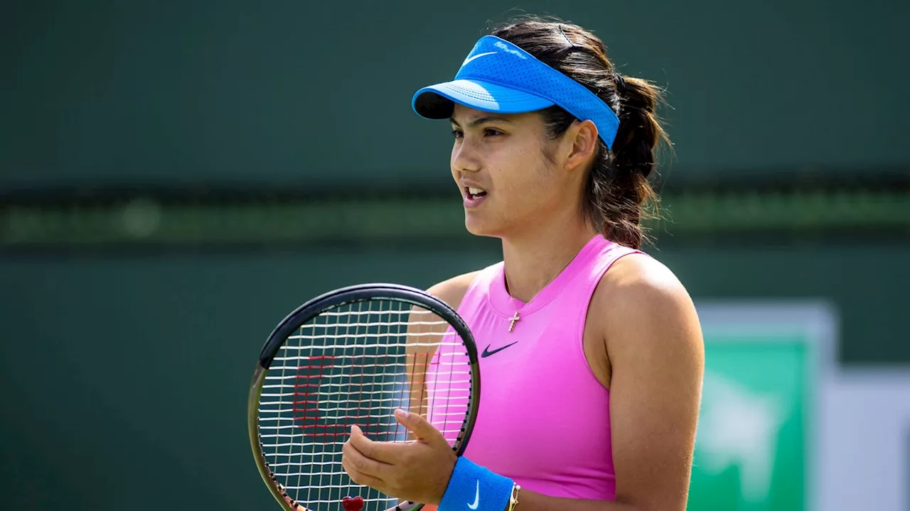 Miami Open: Emma Raducanu withdraws from tournament with lower back injury