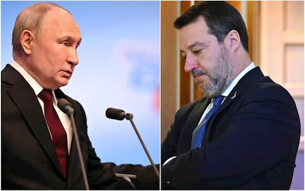 Elezioni in Russia, Salvini: 'Quando un popolo vota ha sempre ragione'