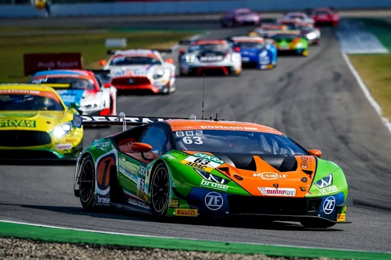 Lamborghini-Sieg im ADAC GT Masters in Hockenheim