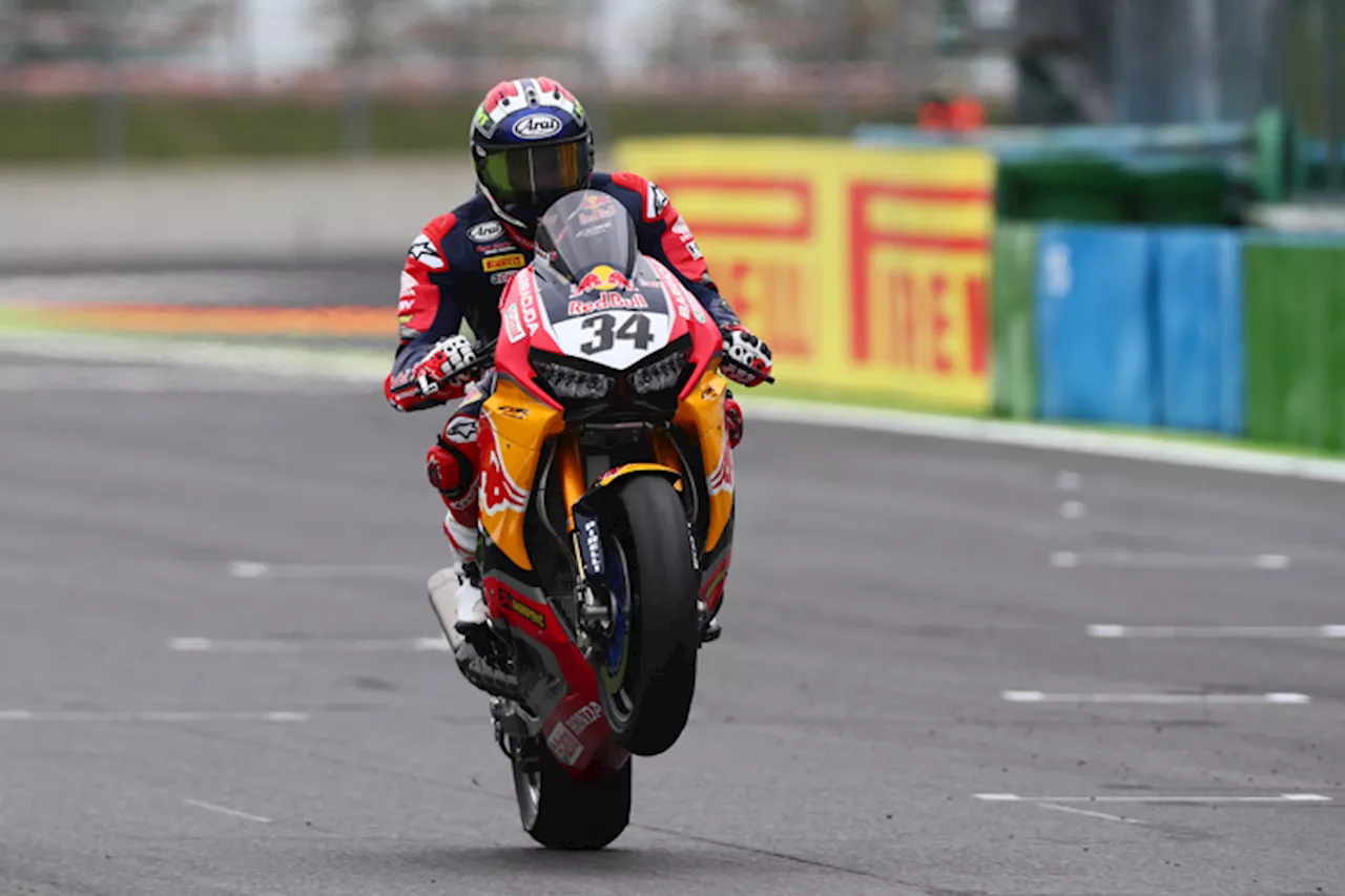 Red Bull Honda: Tapferes Rennen von Davide Giugliano