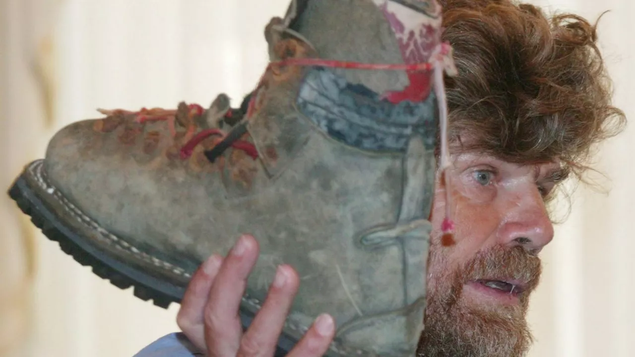 Verunglückt im Himalaya: Reinhold Messner erhält zweiten Schuh seines toten Bruders