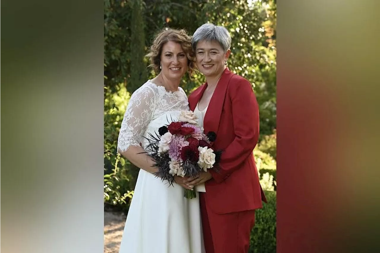 Australian Foreign Minister Penny Wong marries long-time partner