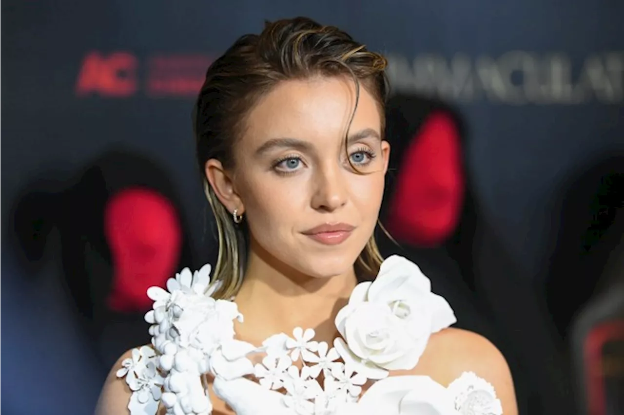 Sydney Sweeney Goes Avant Sexy In a Balmain Sculpture Garment