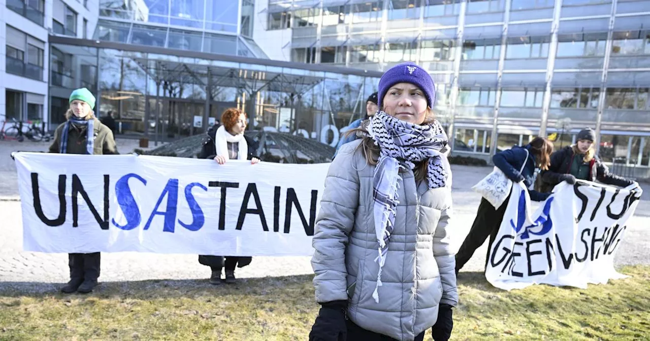 Greta Thunberg krävde svar från SAS-ledningen