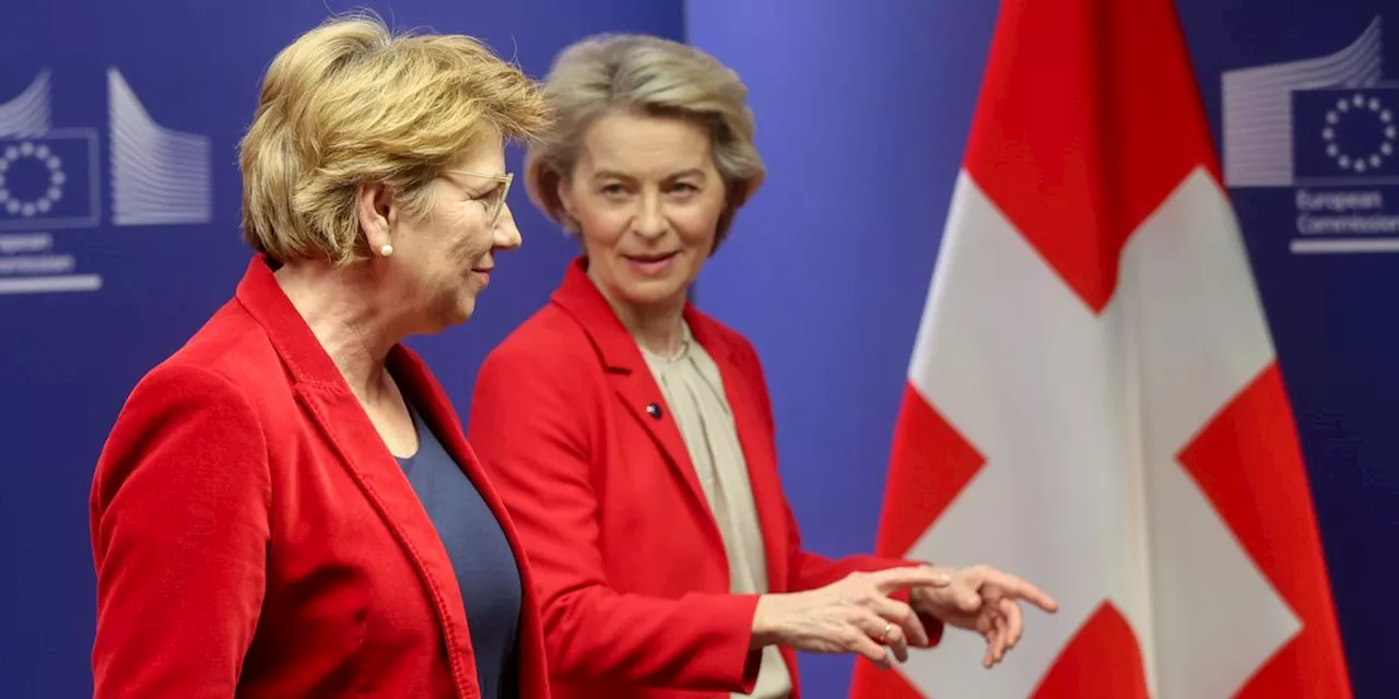 Schweiz-EU: Von der Leyen will Verhandlungen 2024 abschliessen