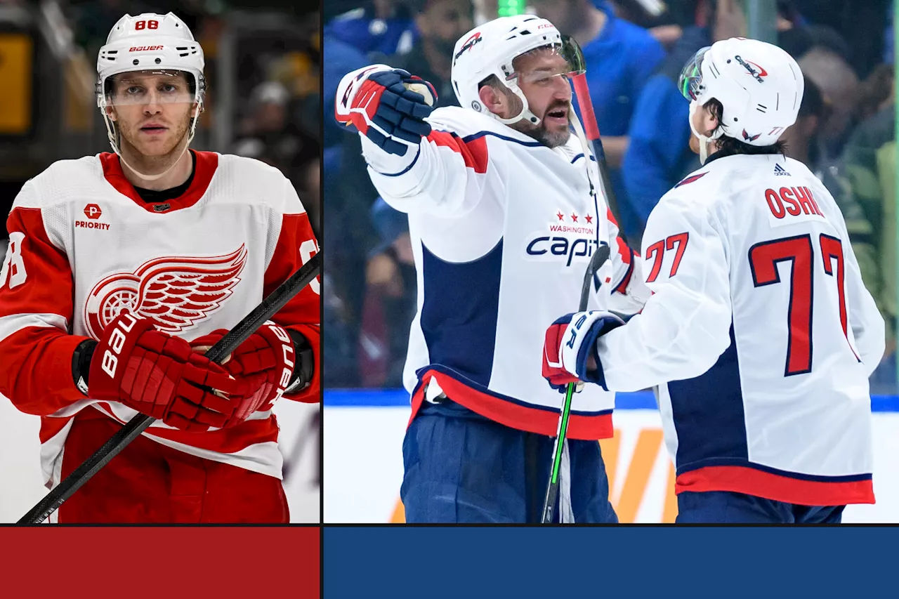 Weekend NHL rankings: Red Wings fade, Capitals keep pushing and a new villain emerges