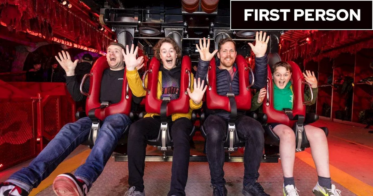 I was first in line for Alton Towers’ Nemesis Reborn – it’s intense and emotional