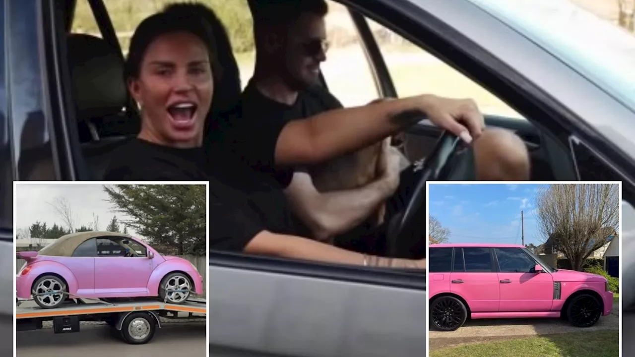 Inside Katie Price’s car collection ‘taken by bailiffs’ as she’s declared bankrupt after being BANNED from...