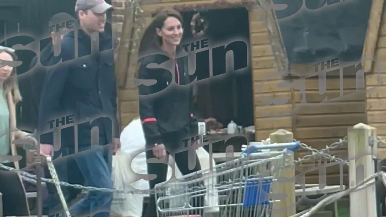 Princess Kate seen on video for first time since surgery looking happy & relaxed on shopping trip with...