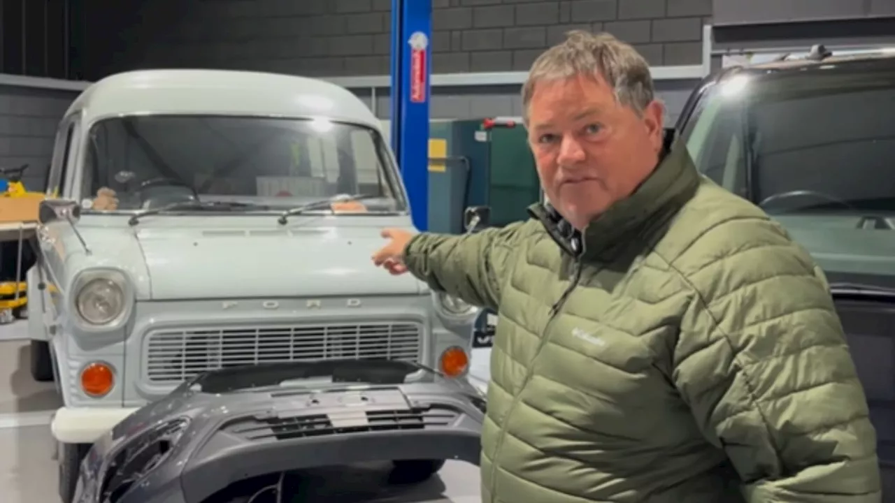 Wheeler Dealers’ Mike Brewer reveals he’s selling prized possession vintage Ford Transit as he launches new...