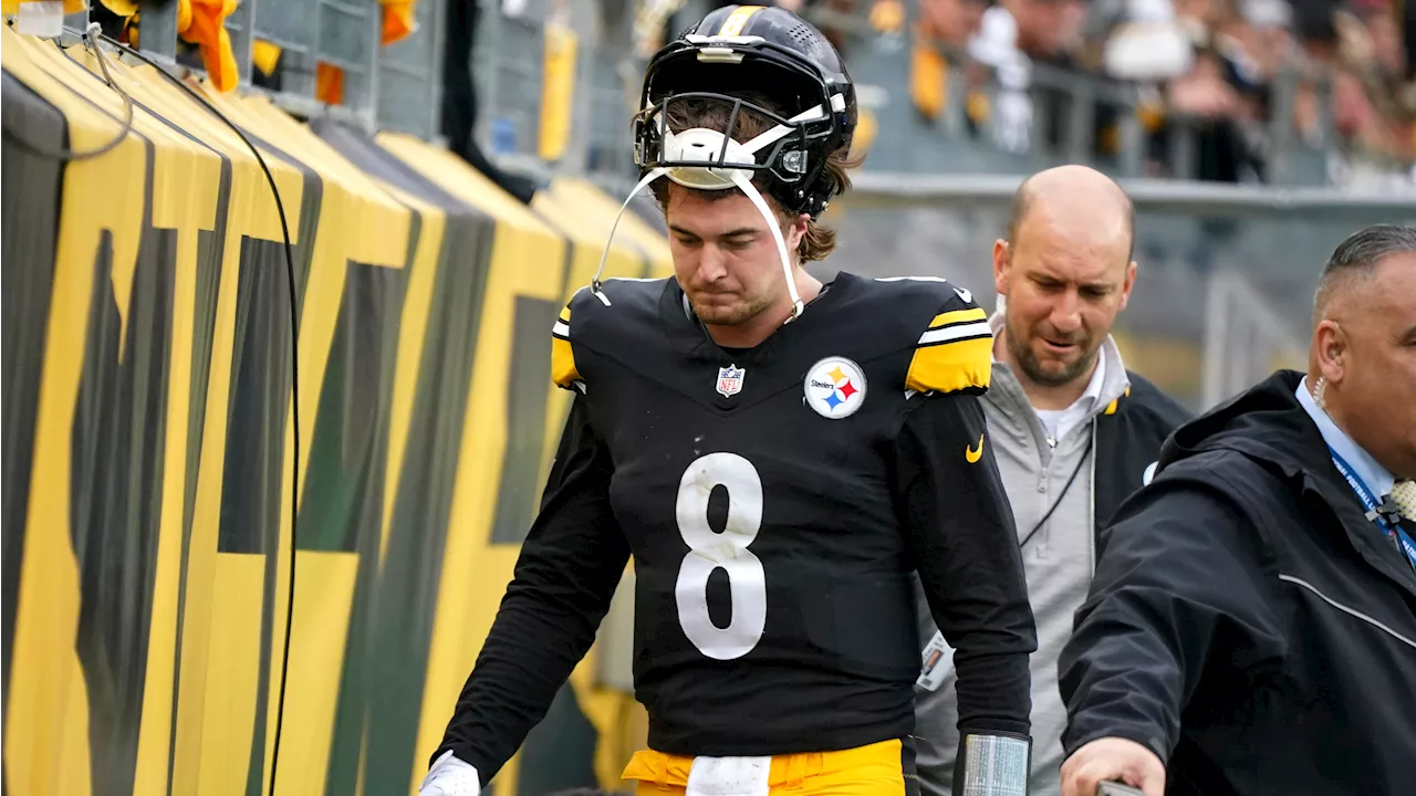 Pickett on Steelers exit: 'I handled it the way I should have handled it'