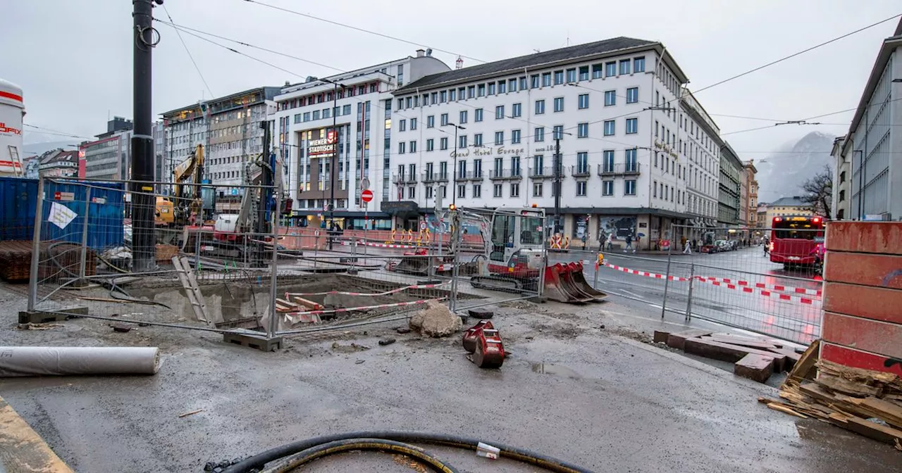 Alarm am Innsbrucker Hauptbahnhof: Verdacht auf Fliegerbombe am Südtiroler Platz