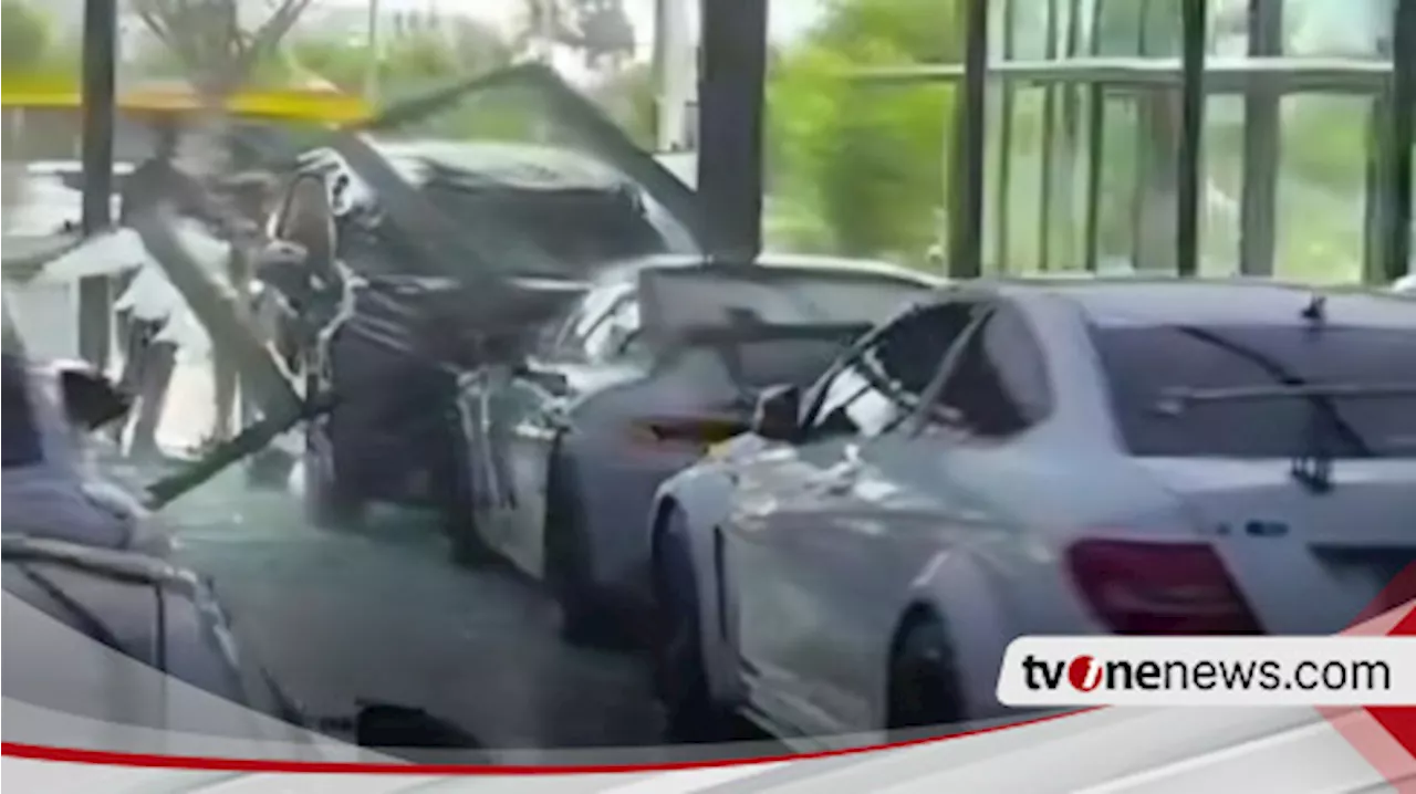 Kerugian Xpander Tabrak Porsche di PIK 2 Capai Rp5,7 Miliar, Pengemudi Siap Ganti Rugi