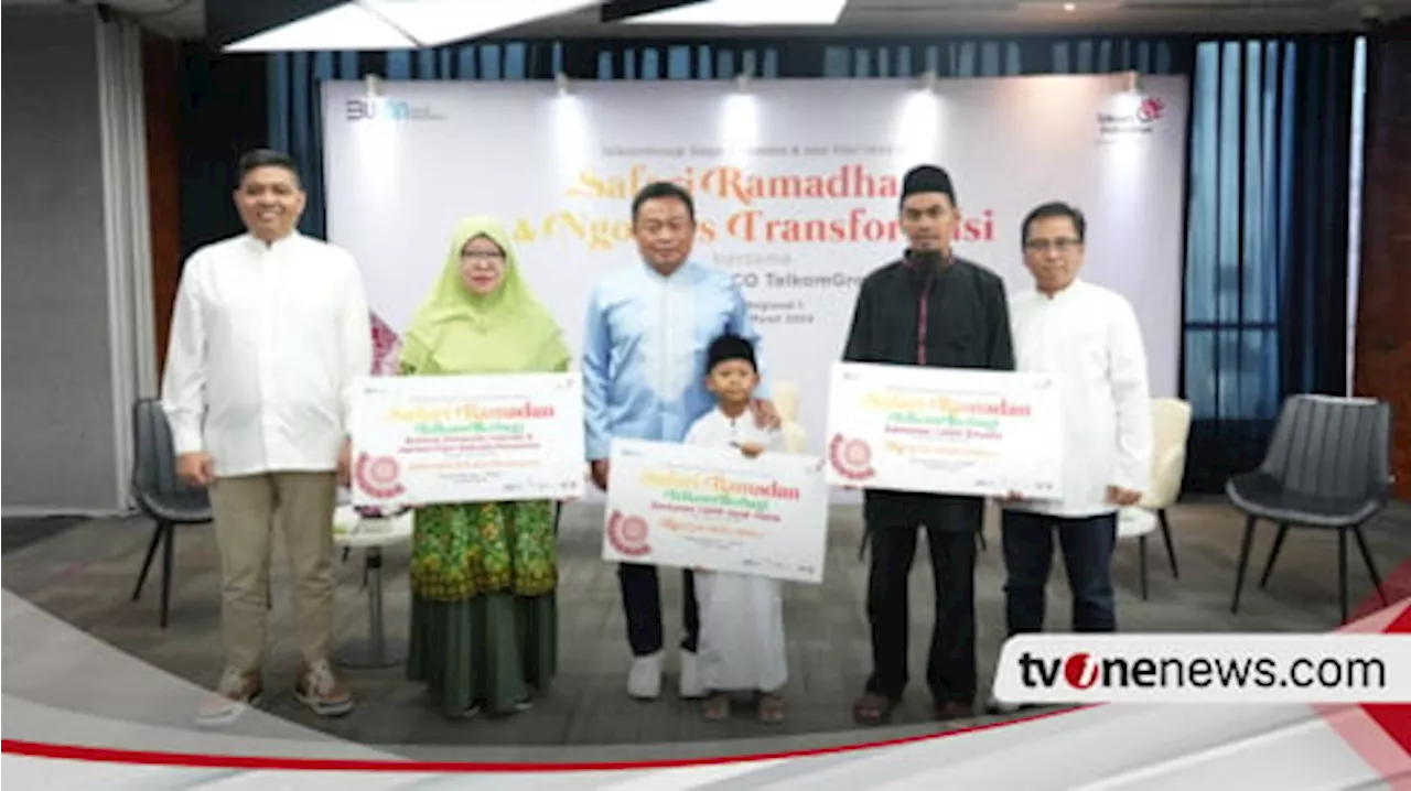 Safari Ramadan 1445 H TelkomGroup: Tinjau Kesiapan Infrastruktur Layanan Telekomunikasi dan Salurkan Bantuan CSR