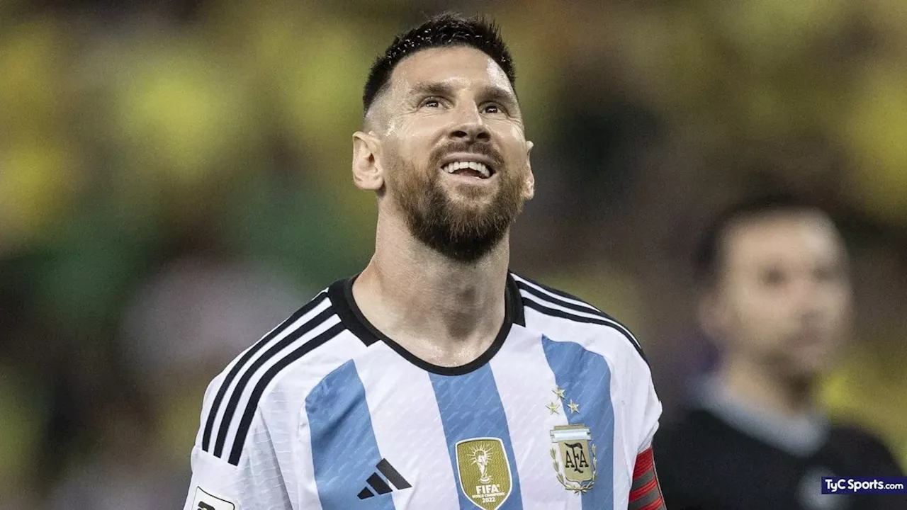 Lionel Messi no podrá jugar los amistosos de marzo con la Selección Argentina