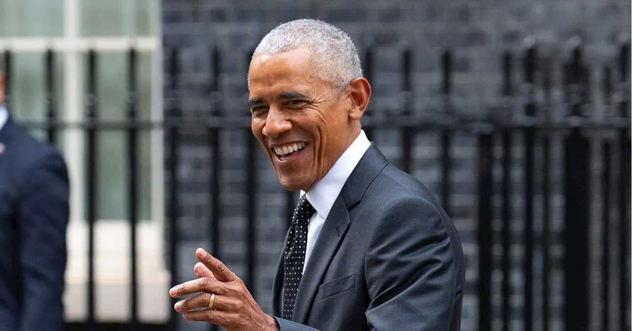 Barack Obama Visits British Prime Minister Rishi Sunak in London