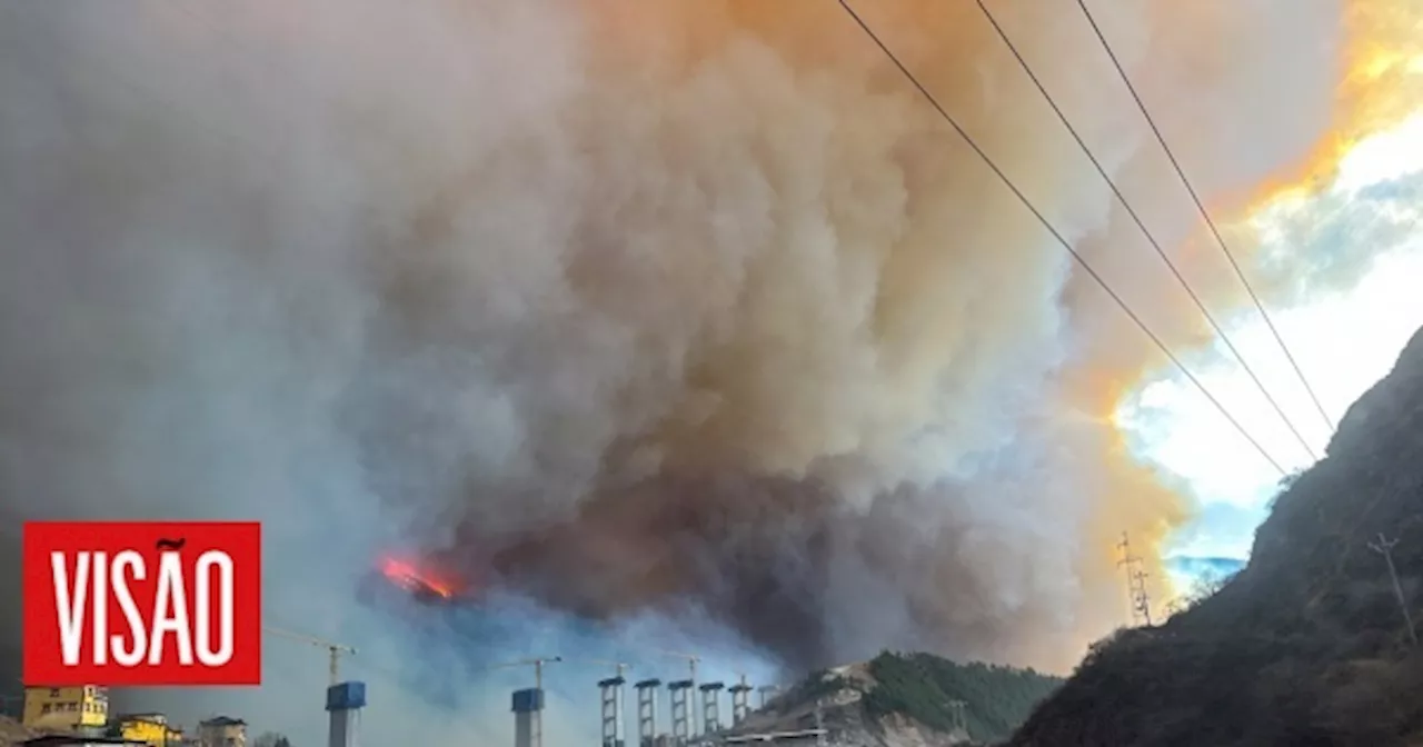 Incêndios no centro e sul da China causam pelo menos quatro mortos