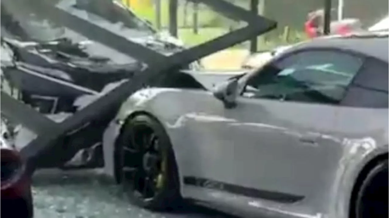 Mau Ganti Rugi Rp 5,7 M, Apa Pekerjaan Pengemudi Xpander Tabrak Showroom dan Porsche