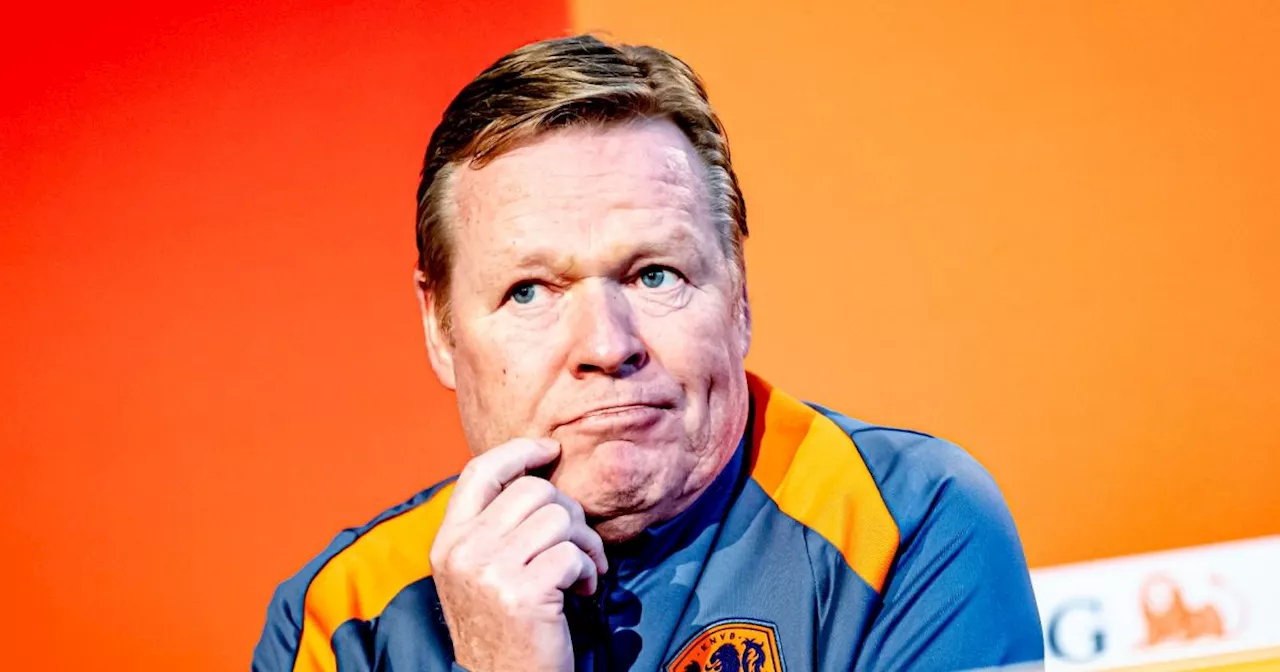 Lessen van Koeman: duidelijkheid over Wijnaldum, Memphis óf Brobbey