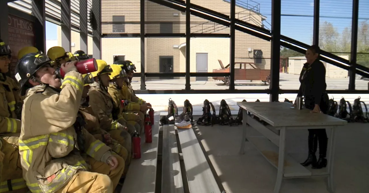 Trailblazing black female firefighter inspires next generation in Women's History Month