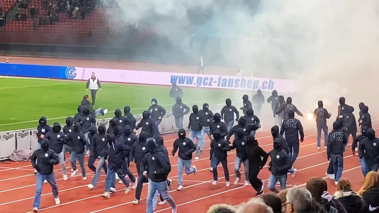 FCZ-Hooligan (21): 2000 Grad heisse Fackel gegen GC-Fans geworfen