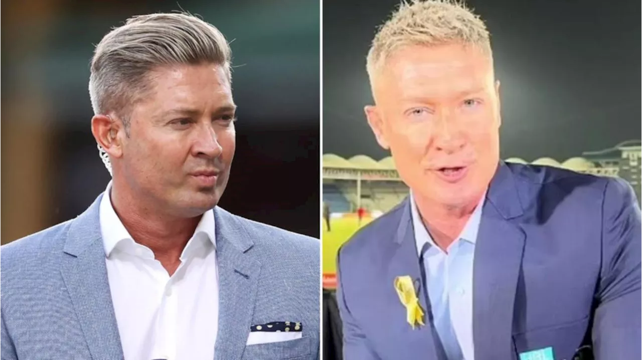 Cricket legend Michael Clarke responds after unrecognisable image goes viral