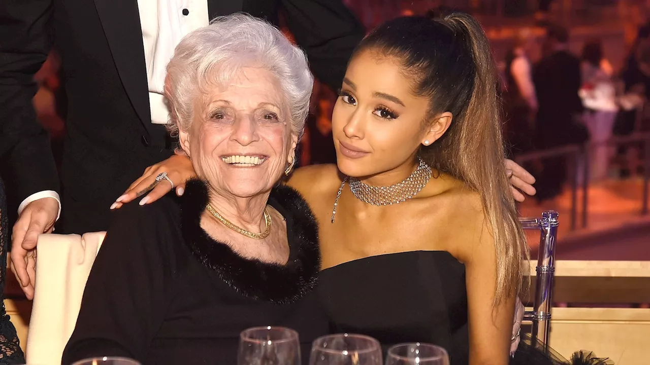 Ariana Grande's grandmother becomes oldest living person to chart on Billboard Hot 100