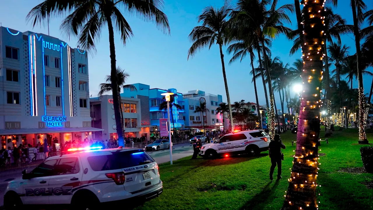 Miami Beach officials institute curfew but, in some Florida beach communities, the party goes on