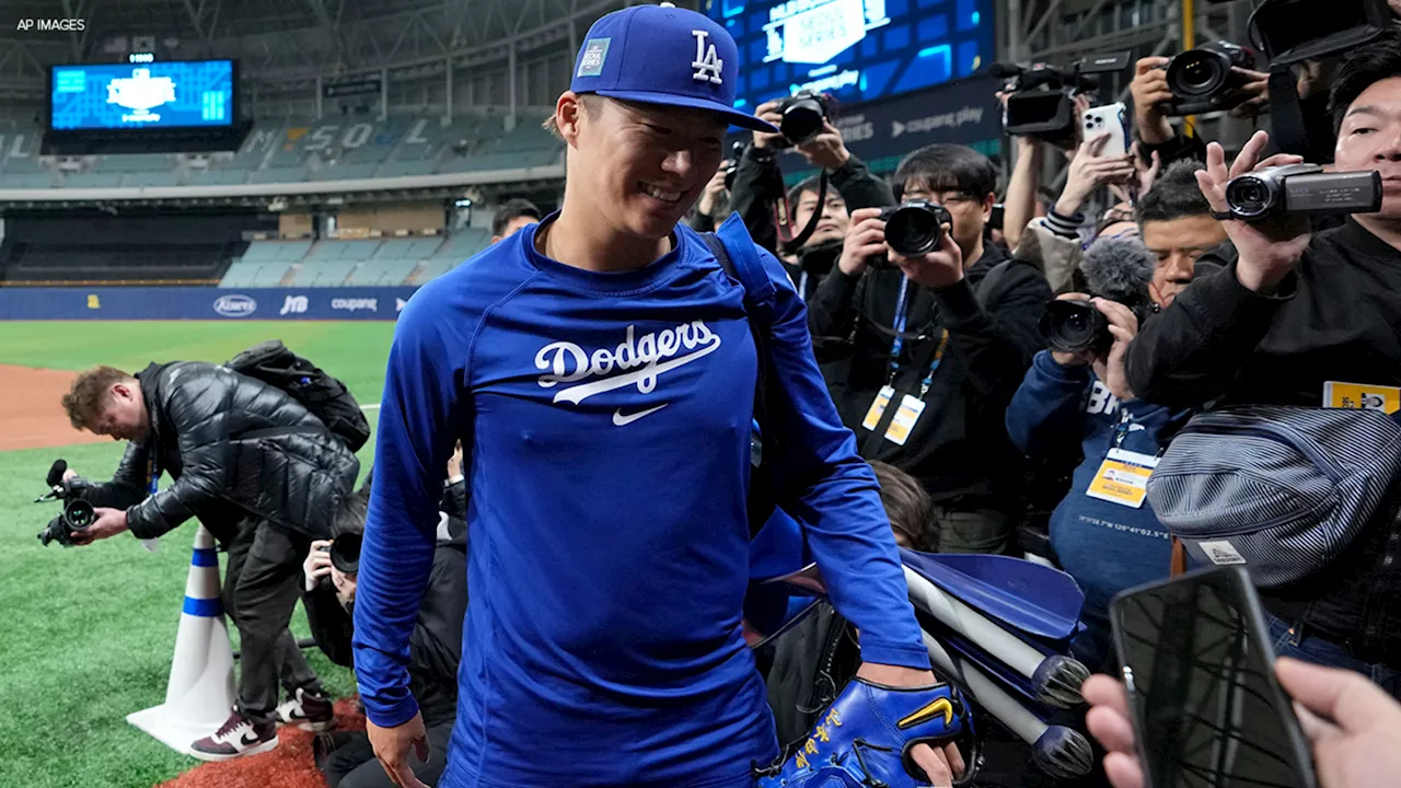 Dodgers enjoy 'electric' atmosphere ahead of 'Seoul Series' kick-off