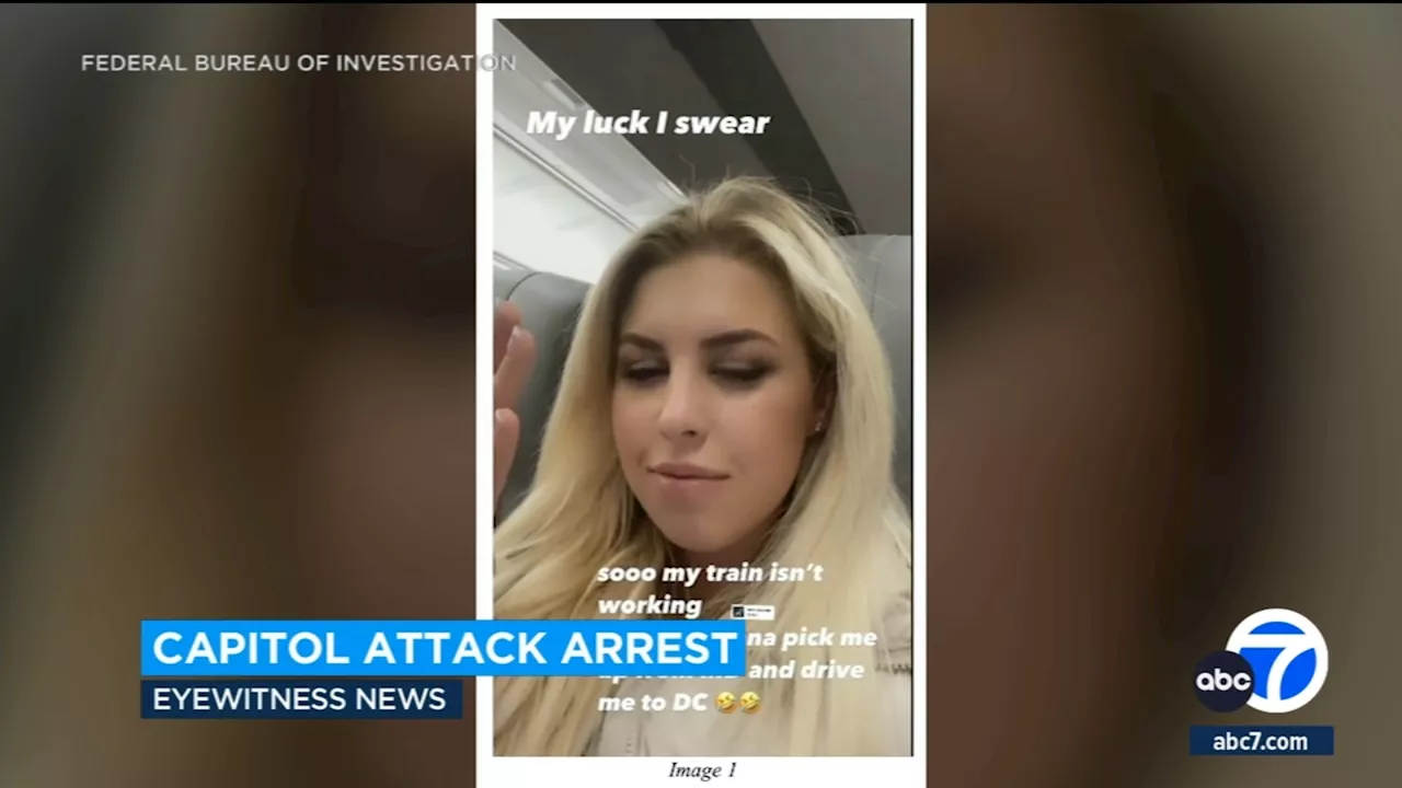 Social media influencer arrested in Irvine for participation in Jan. 6 Capitol riot