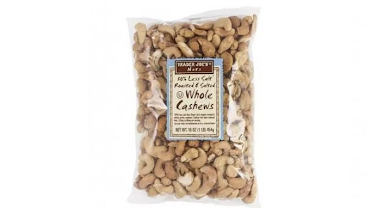 Trader Joe's recalls cashew nuts due to potential salmonella contamination