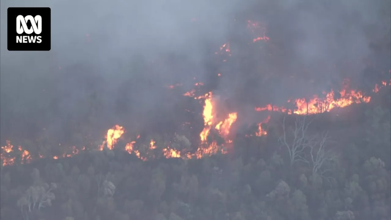 Bushfire emergency threatens homes in Red Hill, north of Perth