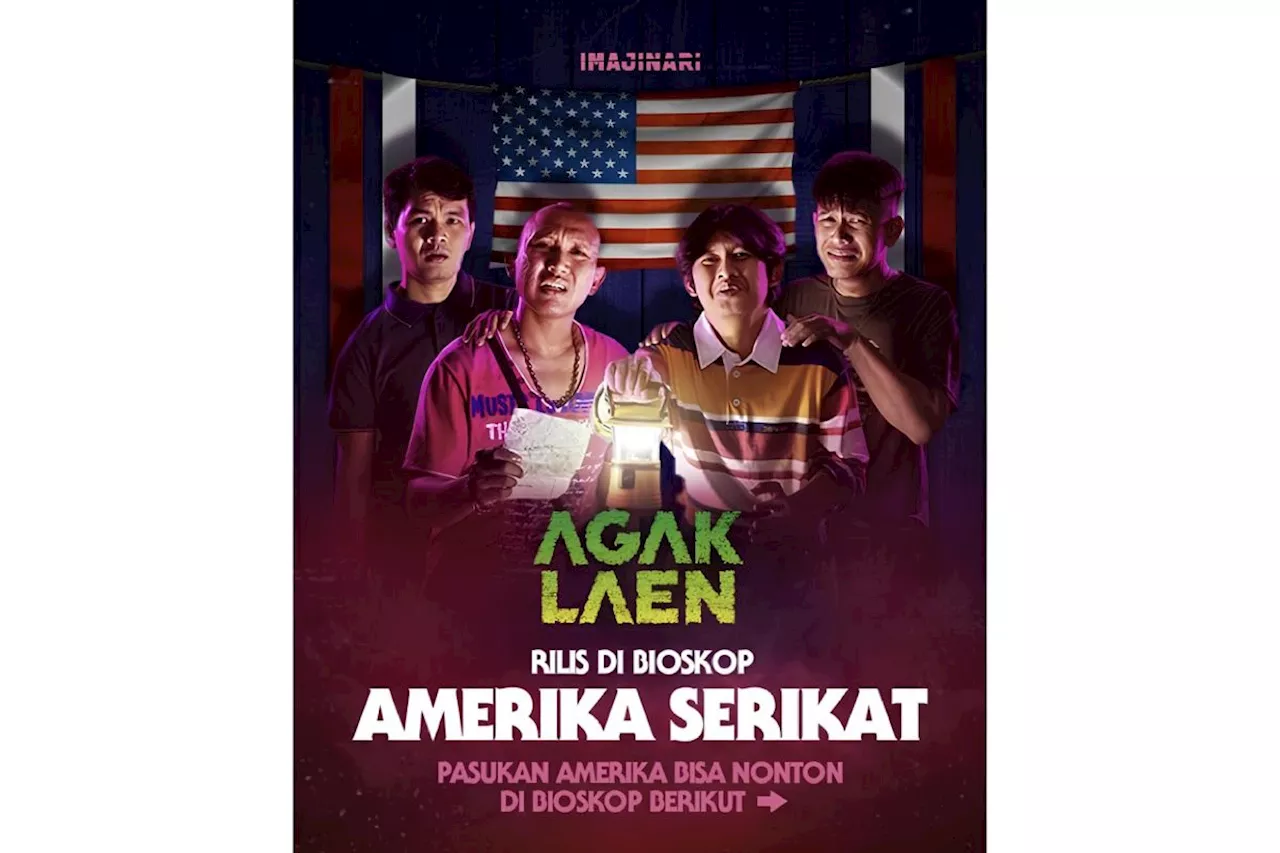 Agak Laen jadi film Indonesia pertama tayang di Amerika tahun ini