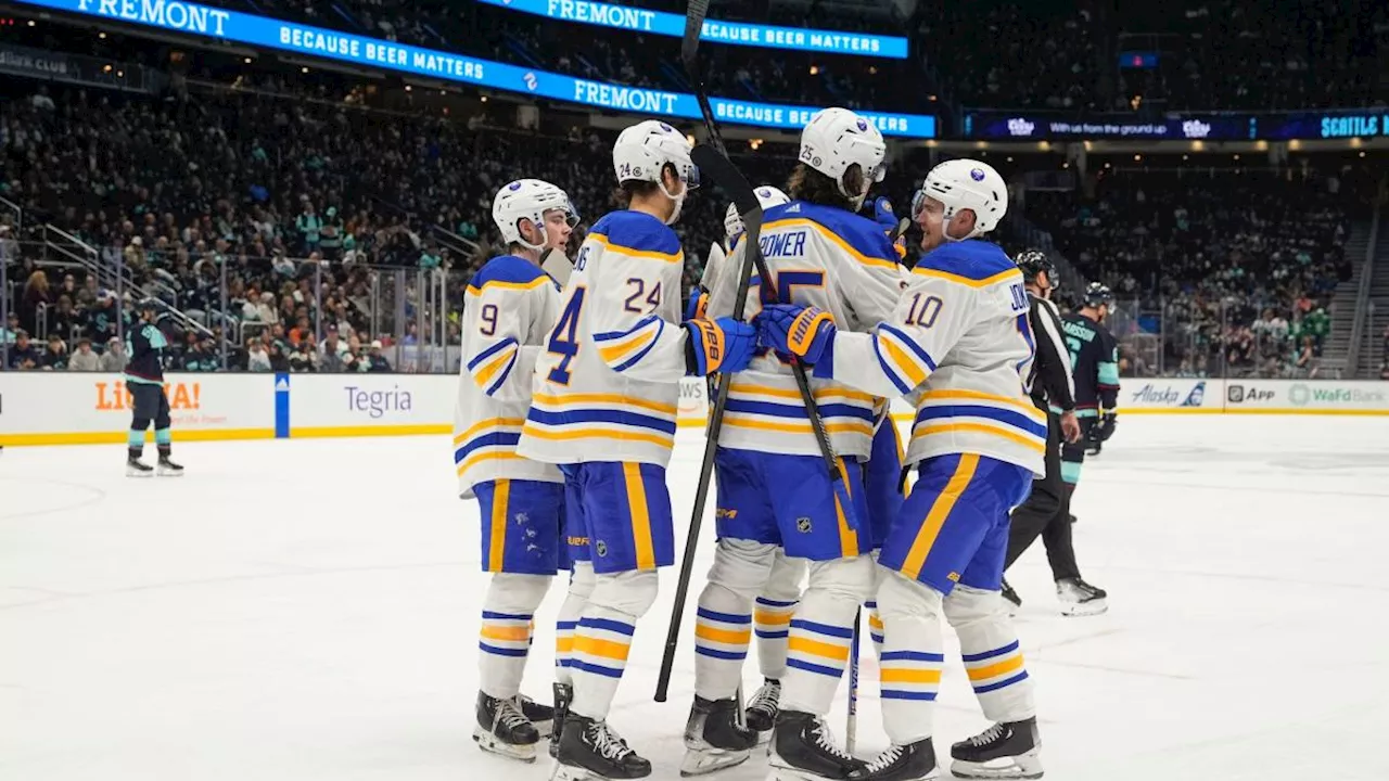 Peterka gewinnt mit Buffalo deutsches Duell gegen Grubauer